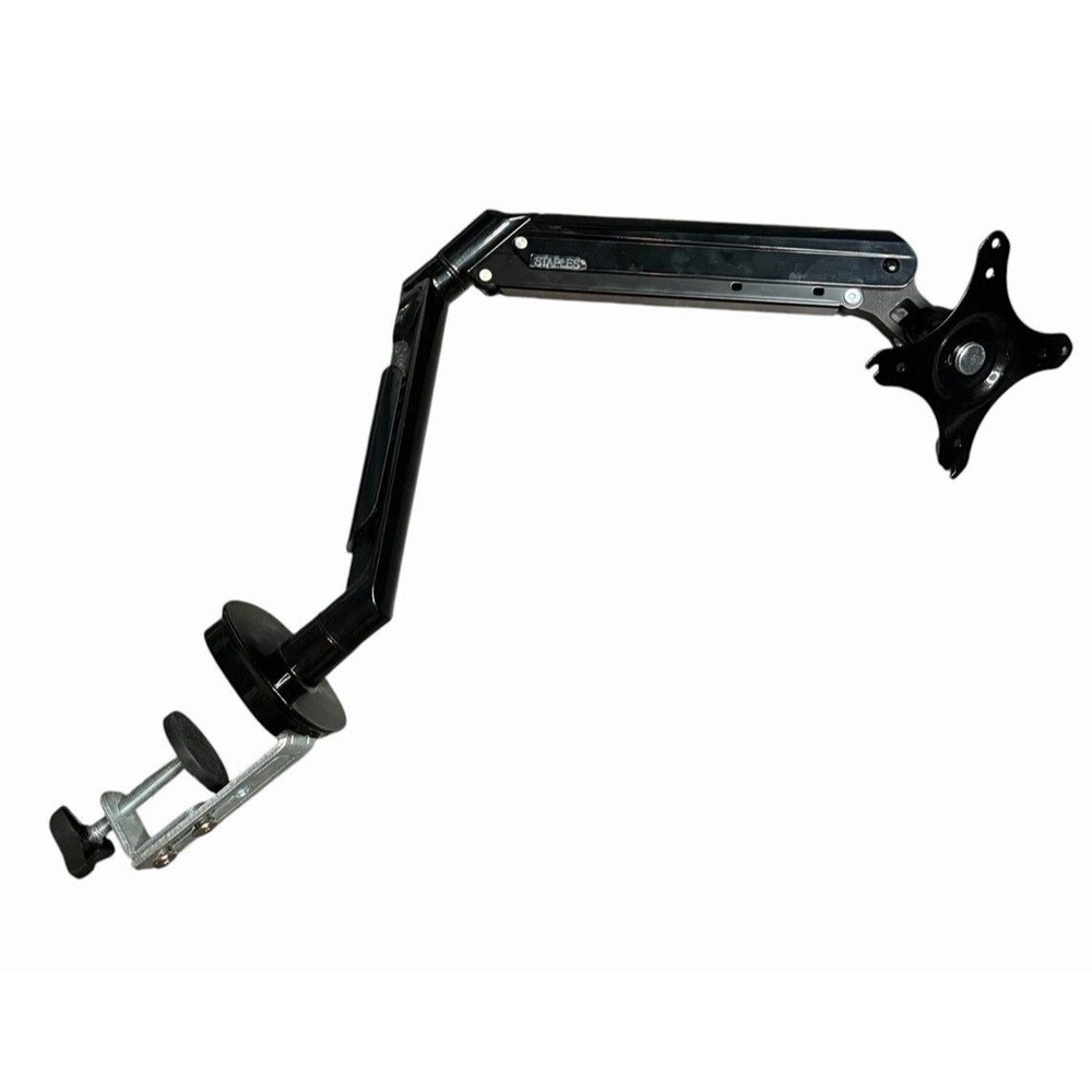 STAPLES Desktop Monitor Arm Mount Stand
